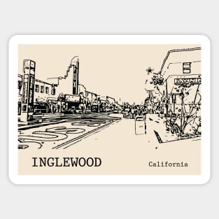 Inglewood California Sticker